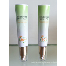Алюминиевые ламинированные труба для солнцезащитный крем с головки насоса 25 мм